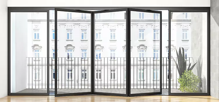 Premium Material Balcony Doors Villa Park